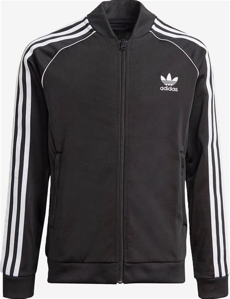 zwart wit adidas pak